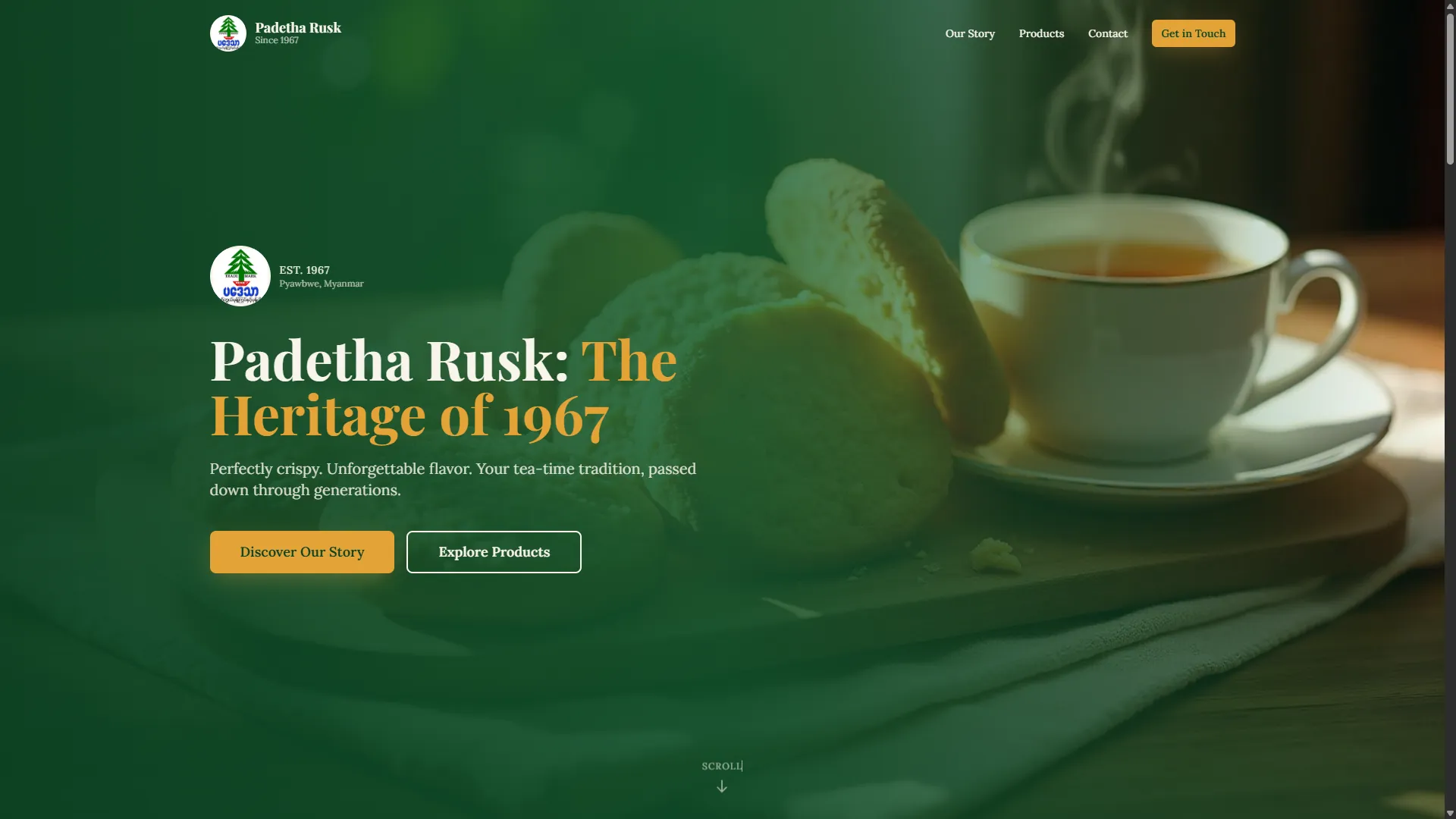 Padetha Rusk Application Preview